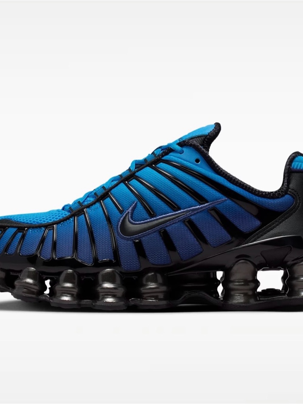 Nike Shox TL Blue & Black Performance Sneaker